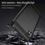 Custodia morbida in TPU MOFI Gentleness in fibra di carbonio spazzolata, For Sony Xperia Ace 3, For Nokia C21 Plus, For Samsung Galaxy Xcover6 Pro / Xcover Pro 2