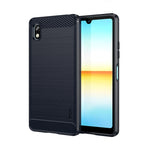 Custodia morbida in TPU MOFI Gentleness in fibra di carbonio spazzolata, For Sony Xperia Ace 3, For Nokia C21 Plus, For Samsung Galaxy Xcover6 Pro / Xcover Pro 2