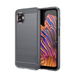 Custodia morbida in TPU MOFI Gentleness in fibra di carbonio spazzolata, For Sony Xperia Ace 3, For Nokia C21 Plus, For Samsung Galaxy Xcover6 Pro / Xcover Pro 2