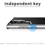 Serie MOFI Ming Guscio protettivo completo in TPU ultrasottile completamente trasparente, For Samsung Galaxy S22 Ultra 5G