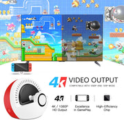 Accessori base di ricarica HDMI multifunzionali per Nintendo Switch, Charging Base