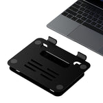 BONERUY P43P Supporto per tablet pieghevole per notebook in lega di alluminio a doppio strato