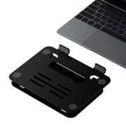 BONERUY P43P Supporto per tablet pieghevole per notebook in lega di alluminio a doppio strato