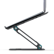 BONERUY P43P Supporto per tablet pieghevole per notebook in lega di alluminio a doppio strato