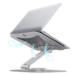 BONERUY L02 Supporto per laptop Supporto in lega di alluminio con rotazione a 360 gradi per dissipazione del calore, L02