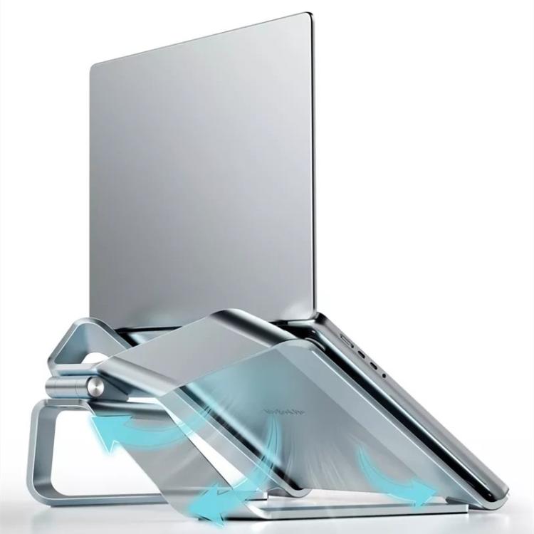 BONERUY P69 Supporto per laptop Supporto per tablet Supporto per dissipazione del calore in lega di alluminio