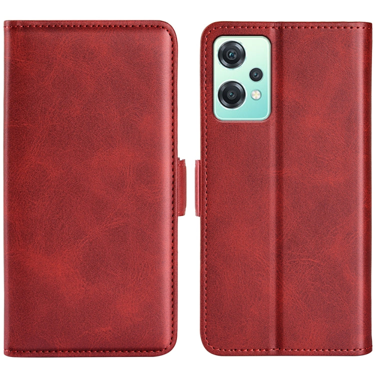 Per OnePlus Nord CE 2 Lite Custodia per telefono orizzontale in pelle con fibbia magnetica a doppio lato, For OnePlus Nord CE 2 Lite