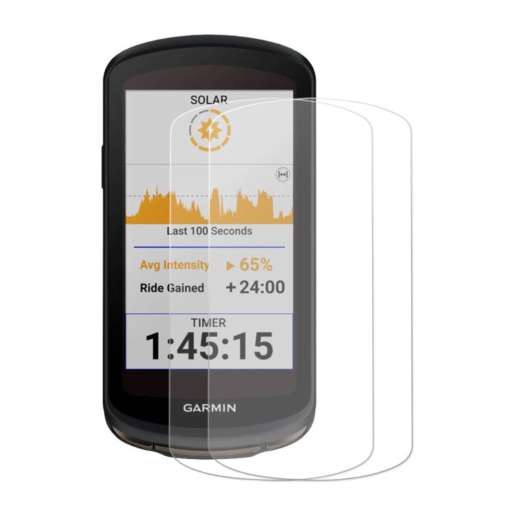 2 pezzi per Garmin Edge 1040/1030 ENKAY Hat-Prince 9H Pellicola protettiva in vetro temperato
