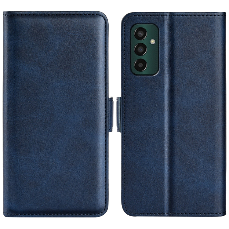 Per Samsung Galaxy M13 4G Custodia per cellulare in pelle a vibrazione orizzontale con fibbia magnetica a doppio lato, For Samsung Galaxy M13 4G