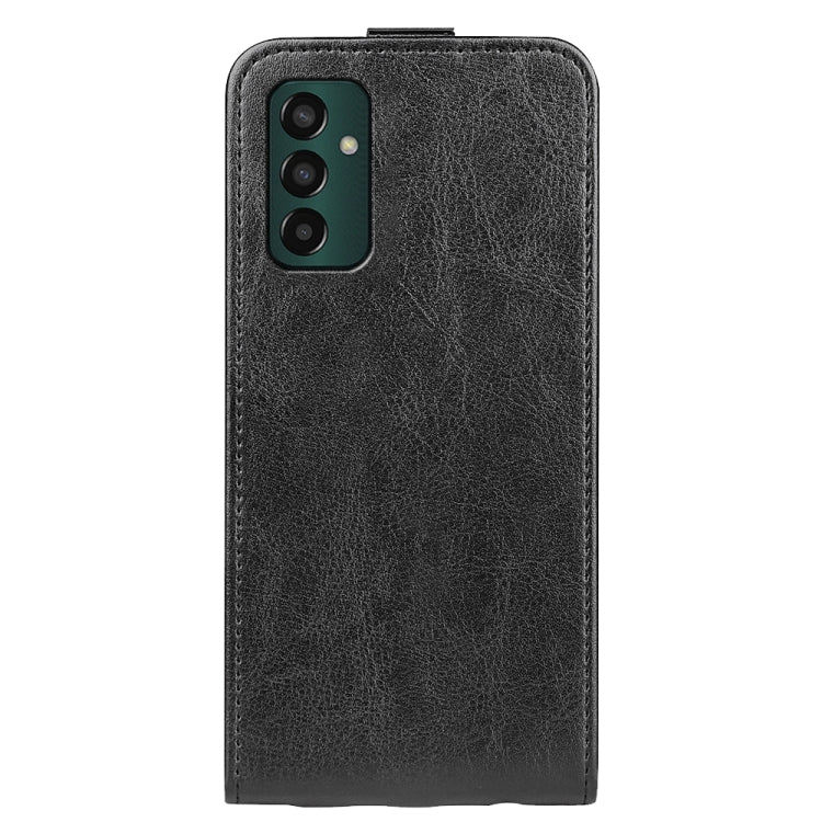 Per Samsung Galaxy M13 4G R64 Texture Custodia per telefono in pelle con vibrazione verticale singola, For Samsung Galaxy M13 4G