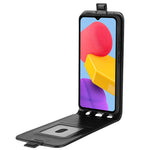 Per Samsung Galaxy M13 4G R64 Texture Custodia per telefono in pelle con vibrazione verticale singola, For Samsung Galaxy M13 4G