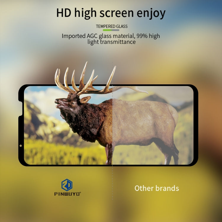 Pellicola in vetro temperato a schermo intero PINWUYO 9H 2.5D, For Asus Rog Phone 6 / Rog Phone 6 Pro, For OPPO Reno7 A, For ZTE Nubia Red Magic 7S Pro, For HTC Desire 22 Pro