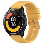 Cinturino in silicone a testa sporgente con fibbia argentata, For Samsung Galaxy Watch Active2 40mm/44mm 20mm, For Samsung Galaxy Watch Active 40mm 20mm