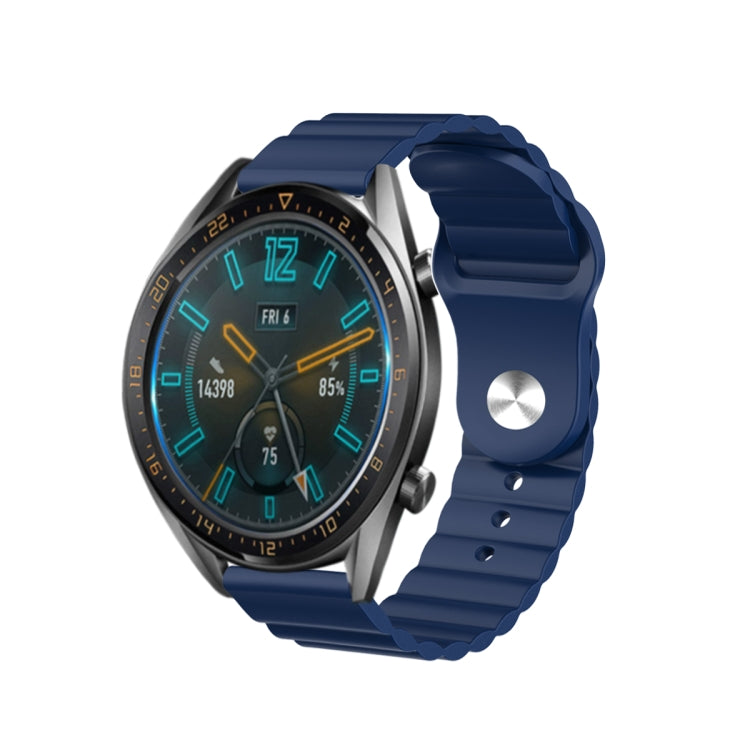 Cinturino in silicone ondulato 22 mm per Xiaomi Watch