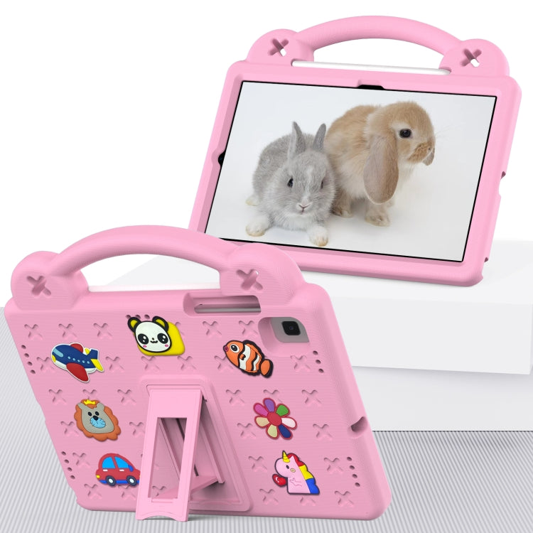 Custodia per tablet antiurto EVA per bambini con cavalletto, For Samsung Galaxy Tab A7 10.4 2020 T500/T505, For Samsung Galaxy Tab S6 Lite 10.4 2020/2022, For Samsung Galaxy Tab S6 10.5 2019 T860/T865, For Samsung Galaxy Tab S5e 10.5 2019 T720/T725