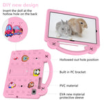 Custodia per tablet antiurto EVA per bambini con cavalletto, For Samsung Galaxy Tab A7 10.4 2020 T500/T505, For Samsung Galaxy Tab S6 Lite 10.4 2020/2022, For Samsung Galaxy Tab S6 10.5 2019 T860/T865, For Samsung Galaxy Tab S5e 10.5 2019 T720/T725