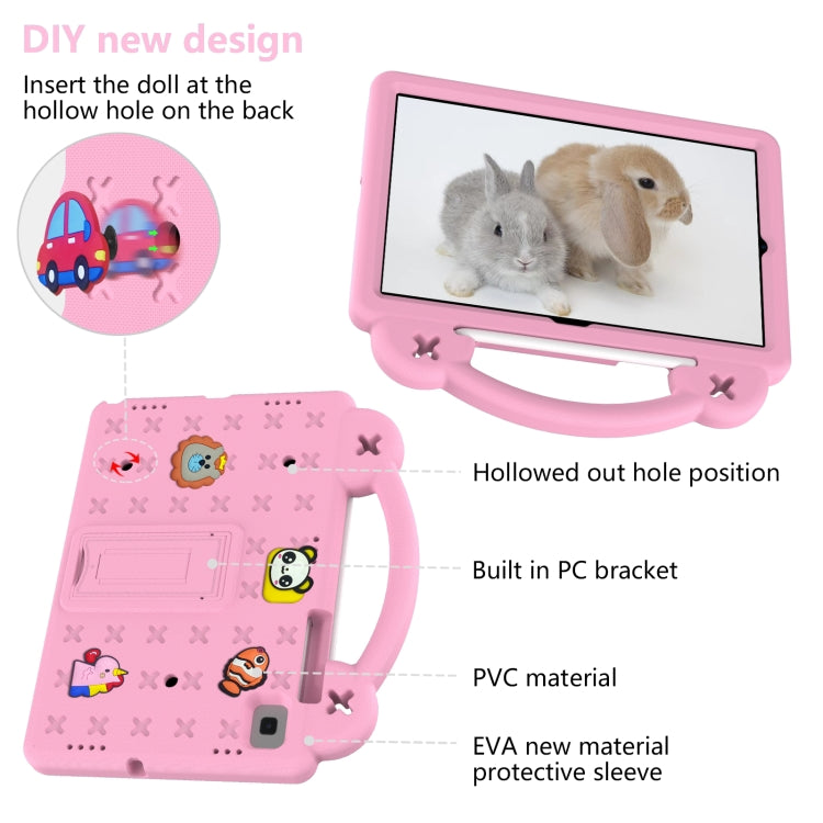Custodia per tablet antiurto EVA per bambini con cavalletto, For Samsung Galaxy Tab A7 10.4 2020 T500/T505, For Samsung Galaxy Tab S6 Lite 10.4 2020/2022, For Samsung Galaxy Tab S6 10.5 2019 T860/T865, For Samsung Galaxy Tab S5e 10.5 2019 T720/T725