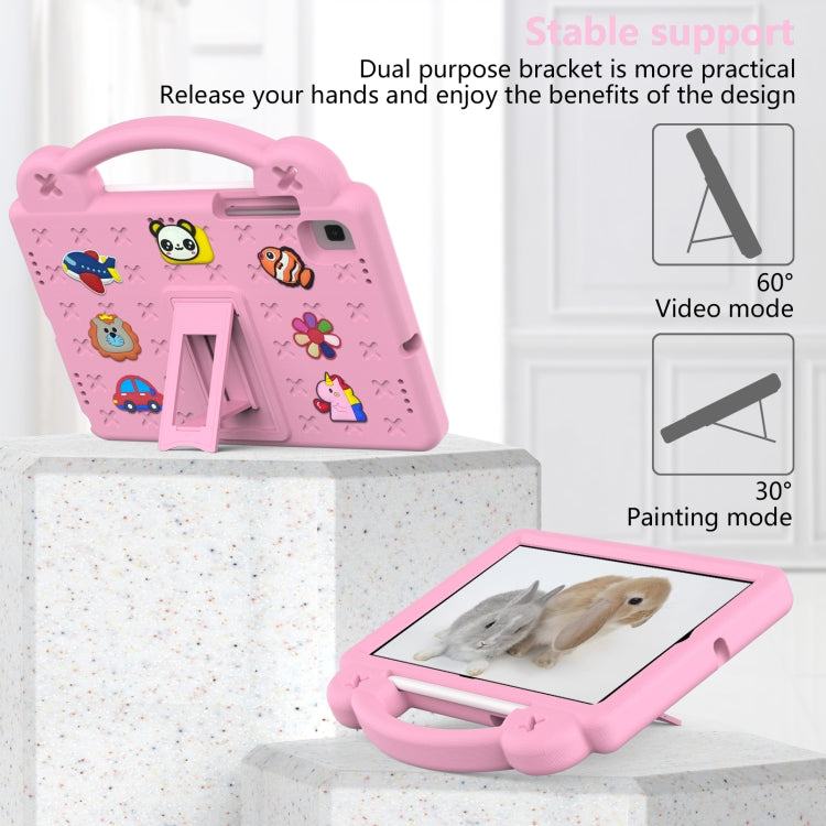 Custodia per tablet antiurto EVA per bambini con cavalletto, For Samsung Galaxy Tab A7 10.4 2020 T500/T505, For Samsung Galaxy Tab S6 Lite 10.4 2020/2022, For Samsung Galaxy Tab S6 10.5 2019 T860/T865, For Samsung Galaxy Tab S5e 10.5 2019 T720/T725