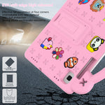 Custodia per tablet antiurto EVA per bambini con cavalletto, For Samsung Galaxy Tab A7 10.4 2020 T500/T505, For Samsung Galaxy Tab S6 Lite 10.4 2020/2022, For Samsung Galaxy Tab S6 10.5 2019 T860/T865, For Samsung Galaxy Tab S5e 10.5 2019 T720/T725