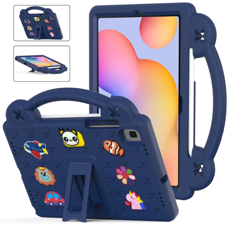 Custodia per tablet antiurto EVA per bambini con cavalletto, For Samsung Galaxy Tab A7 10.4 2020 T500/T505, For Samsung Galaxy Tab S6 Lite 10.4 2020/2022, For Samsung Galaxy Tab S6 10.5 2019 T860/T865, For Samsung Galaxy Tab S5e 10.5 2019 T720/T725