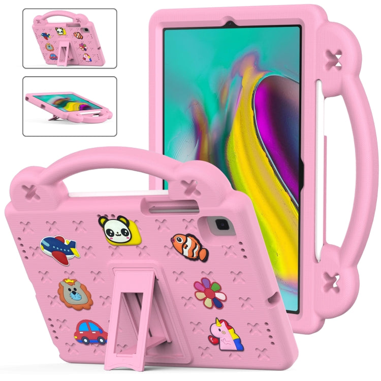 Custodia per tablet antiurto EVA per bambini con cavalletto, For Samsung Galaxy Tab A7 10.4 2020 T500/T505, For Samsung Galaxy Tab S6 Lite 10.4 2020/2022, For Samsung Galaxy Tab S6 10.5 2019 T860/T865, For Samsung Galaxy Tab S5e 10.5 2019 T720/T725