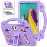 Custodia per tablet antiurto EVA per bambini con cavalletto, For Samsung Galaxy Tab A7 10.4 2020 T500/T505, For Samsung Galaxy Tab S6 Lite 10.4 2020/2022, For Samsung Galaxy Tab S6 10.5 2019 T860/T865, For Samsung Galaxy Tab S5e 10.5 2019 T720/T725