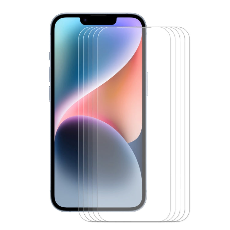 Pellicola in vetro temperato ENKAY 0,26 mm 9H 2,5D per iPhone 14, For iPhone 14 Plus (1 PC), For iPhone 14 Plus (2 PCS), For iPhone 14 Plus (5 PCS), For iPhone 14 Plus (10 PCS)