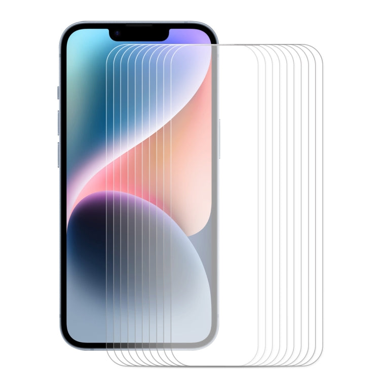 Pellicola in vetro temperato ENKAY 0,26 mm 9H 2,5D per iPhone 14, For iPhone 14 Plus (1 PC), For iPhone 14 Plus (2 PCS), For iPhone 14 Plus (5 PCS), For iPhone 14 Plus (10 PCS)