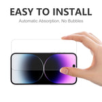 Pellicola in vetro temperato ENKAY 0,26 mm 9H 2,5D per iPhone 14 Pro, For iPhone 14 Pro (1 PC), For iPhone 14 Pro (2 PCS), For iPhone 14 Pro (5 PCS), For iPhone 14 Pro (10 PCS)