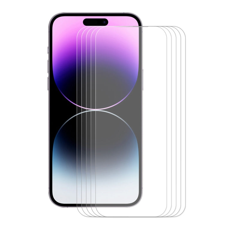Pellicola in vetro temperato ENKAY 0,26 mm 9H 2,5D per iPhone 14 Pro Max, For iPhone 14 Pro Max (1 PC), For iPhone 14 Pro Max (2 PCS), For iPhone 14 Pro Max (5 PCS), For iPhone 14 Pro Max (10 PCS)