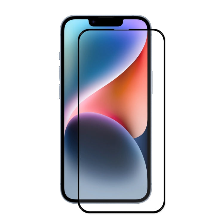 ENKAY Full Glue 0.26mm 9H 2.5D Pellicola completa in vetro temperato per iPhone 14, For iPhone 14 (1 PC), For iPhone 14 (2pcs), For iPhone 14 (5pcs), For iPhone 14 (10pcs)