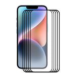 ENKAY Full Glue 0.26mm 9H 2.5D Pellicola completa in vetro temperato per iPhone 14, For iPhone 14 (1 PC), For iPhone 14 (2pcs), For iPhone 14 (5pcs), For iPhone 14 (10pcs)