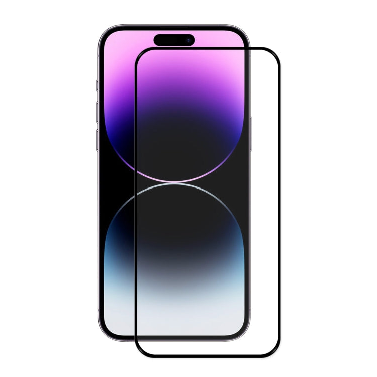 ENKAY Full Glue 0.26mm 9H 2.5D Pellicola completa in vetro temperato per iPhone 14 Pro, For iPhone 14 Pro (1 PC), For iPhone 14 Pro (2 PCS), For iPhone 14 Pro (5 PCS), For iPhone 14 Pro (10 PCS)