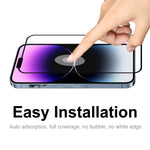 ENKAY Full Glue 0.26mm 9H 2.5D Pellicola completa in vetro temperato per iPhone 14 Pro, For iPhone 14 Pro (1 PC), For iPhone 14 Pro (2 PCS), For iPhone 14 Pro (5 PCS), For iPhone 14 Pro (10 PCS)
