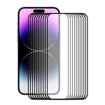 ENKAY Full Glue 0.26mm 9H 2.5D Pellicola completa in vetro temperato per iPhone 14 Pro Max, For iPhone 14 Pro Max (1 PC), For iPhone 14 Pro Max (2 PCS), For iPhone 14 Pro Max (5 PCS), For iPhone 14 Pro Max (10 PCS)