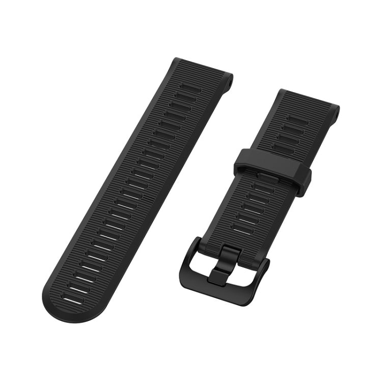 Per cinturino in silicone monocromatico Garmin Forerunner945 / fenix5 Plus / Approach S60, Black, White, Orange, Pink, Red, Lake Blue, Grey, Blue, Lime, Purple, midnight blue