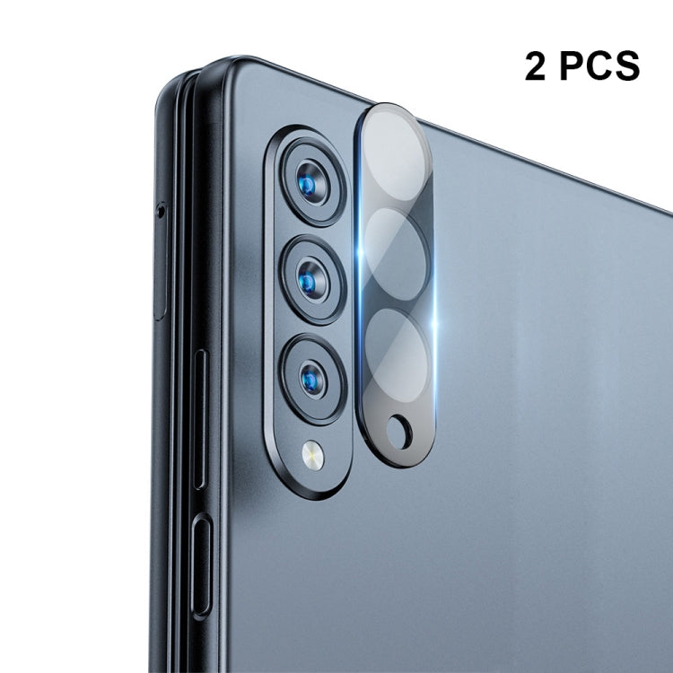 Per Samsung Galaxy Z Fold4 5G ENKAY Hat-Prince 9H Pellicola in vetro temperato con lente posteriore, 1 PCS, 2 PCS