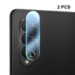 Per Samsung Galaxy Z Fold4 5G ENKAY Hat-Prince 9H Pellicola in vetro temperato con lente posteriore, 1 PCS, 2 PCS