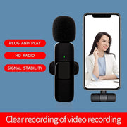 Microfono lavalier wireless K9 per iPhone e iPad iOS