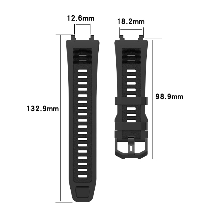 Cinturino in silicone per il tempo libero, For Amazfit T-Rex 2