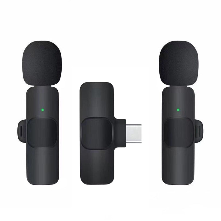 Microfono lavalier Android Type-C K9 con clip