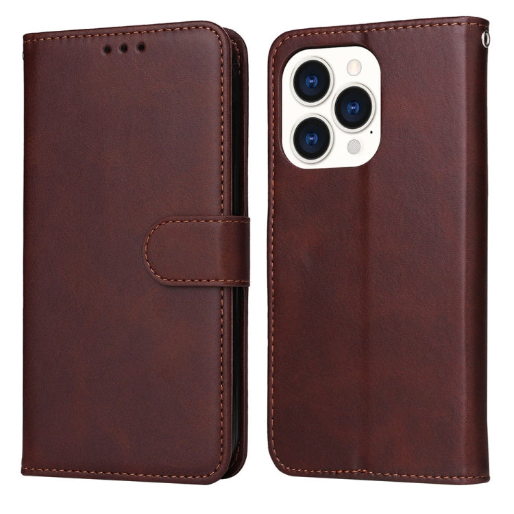 Custodia per cellulare in pelle JSM Calf Texture per iPhone 14 Pro, For iPhone 14 Pro