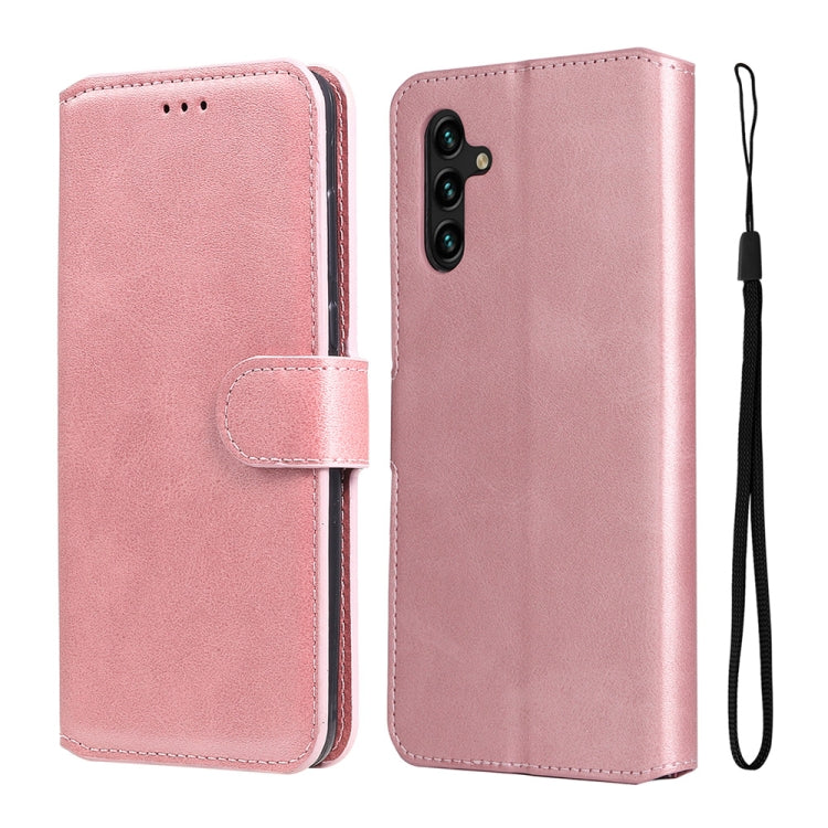 Per Samsung Galaxy A13 5G Custodia per telefono in pelle JUNSUNMAY con texture di vitello, For Samsung Galaxy A13 5G