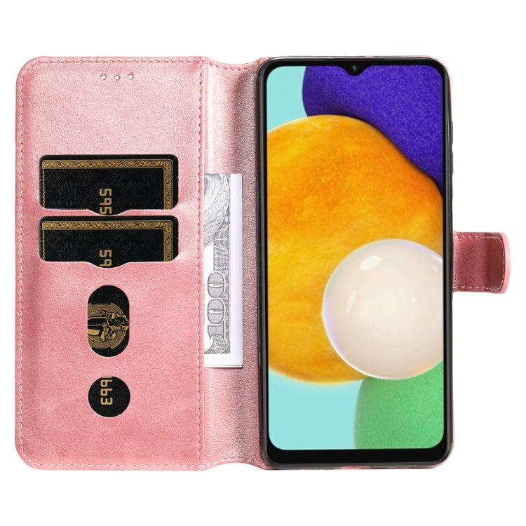 Per Samsung Galaxy A13 5G Custodia per telefono in pelle JUNSUNMAY con texture di vitello, For Samsung Galaxy A13 5G