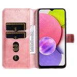 Per Samsung Galaxy A03s 165,8 mm versione USA JUNSUNMAY Custodia per telefono in pelle con texture di vitello, For Samsung Galaxy A03s 165.8mm US Version