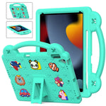 Custodia per tablet antiurto EVA per bambini con cavalletto, For iPad 10.2 2021 / 2020 / 2019, For iPad Air 2019 10.5 / Pro 10.5 2017