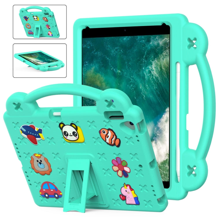 Custodia per tablet antiurto EVA per bambini con cavalletto, For iPad 10.2 2021 / 2020 / 2019, For iPad Air 2019 10.5 / Pro 10.5 2017