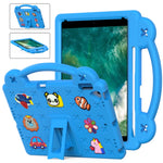 Custodia per tablet antiurto EVA per bambini con cavalletto, For iPad 10.2 2021 / 2020 / 2019, For iPad Air 2019 10.5 / Pro 10.5 2017