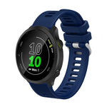 Cinturino per orologio in twill di silicone da 20 mm, For Garmin Vivomove Sport, For Garmin Venu 2 Plus