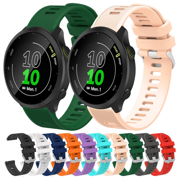 Cinturino per orologio in twill di silicone da 20 mm, For Garminmove Luxe, For Garmin VivoMove Style
